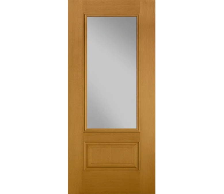 Clearwater Three Quaters light Fiberglass Entry Door